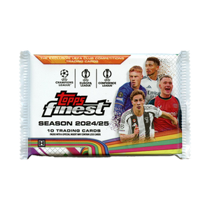 2024-25 Topps UEFA Club Competitions Finest Soccer Hobby Pack