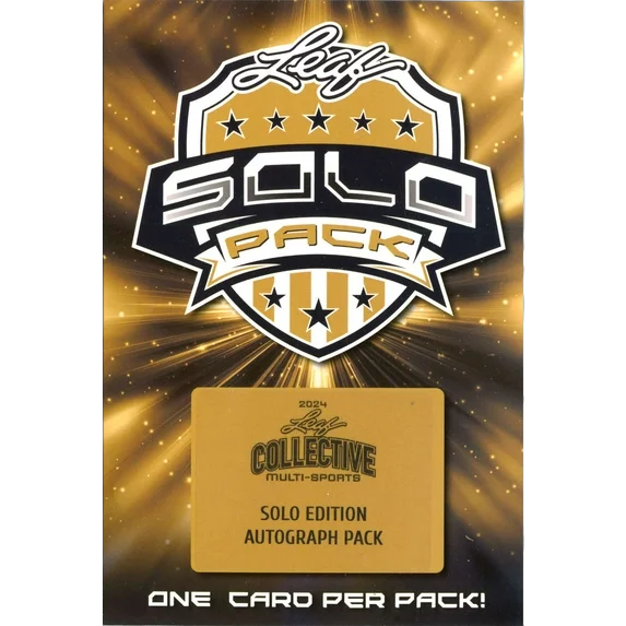 2024 Leaf Collective Multi-Sports Solo Edition Autograph Pack-1