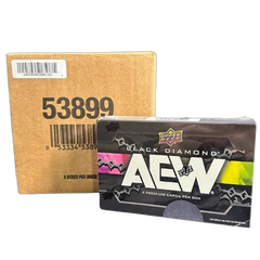 2024 Upper Deck Black Diamond AEW Hobby 5 Box Case-1