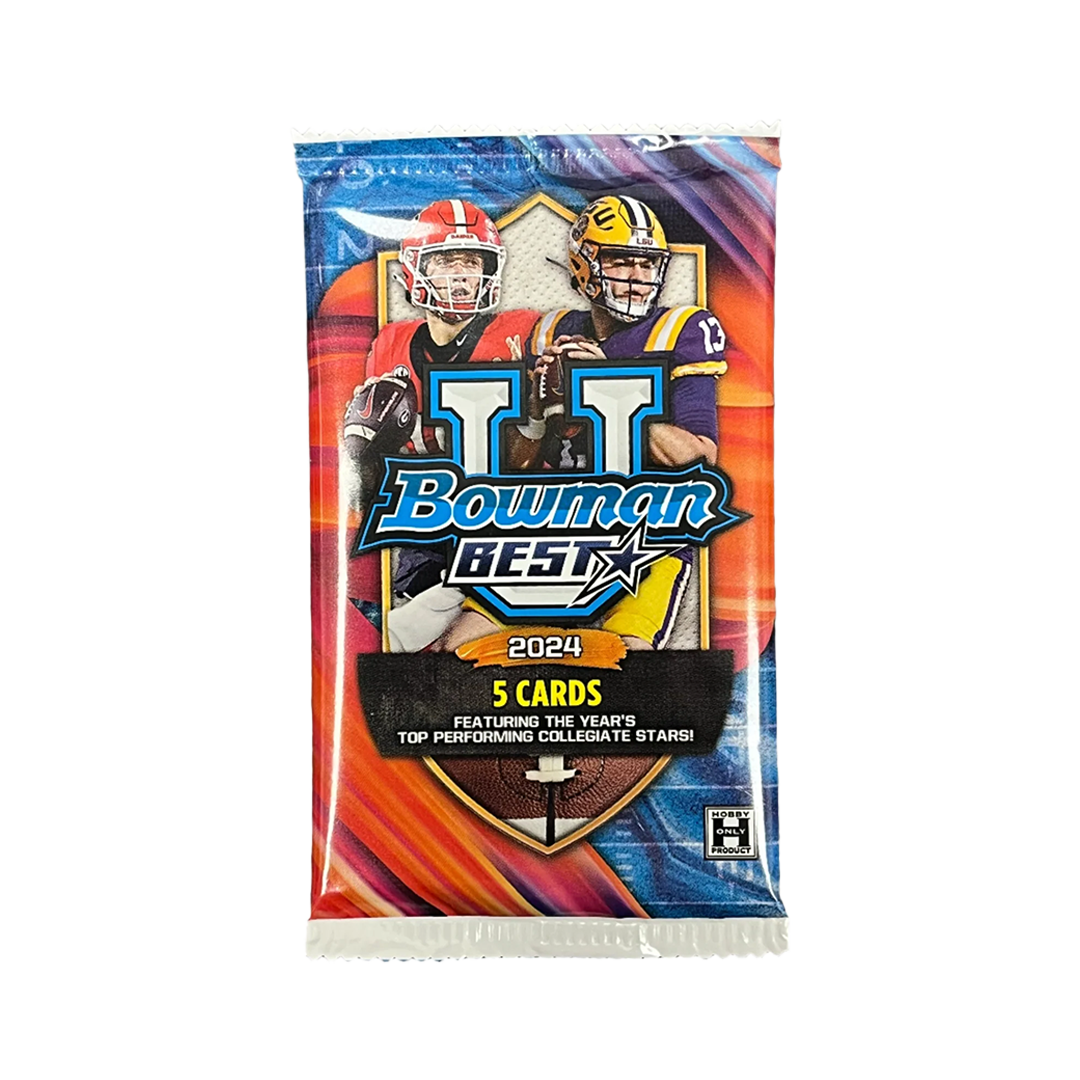 2024 Bowman University Best Football Hobby Pack-1