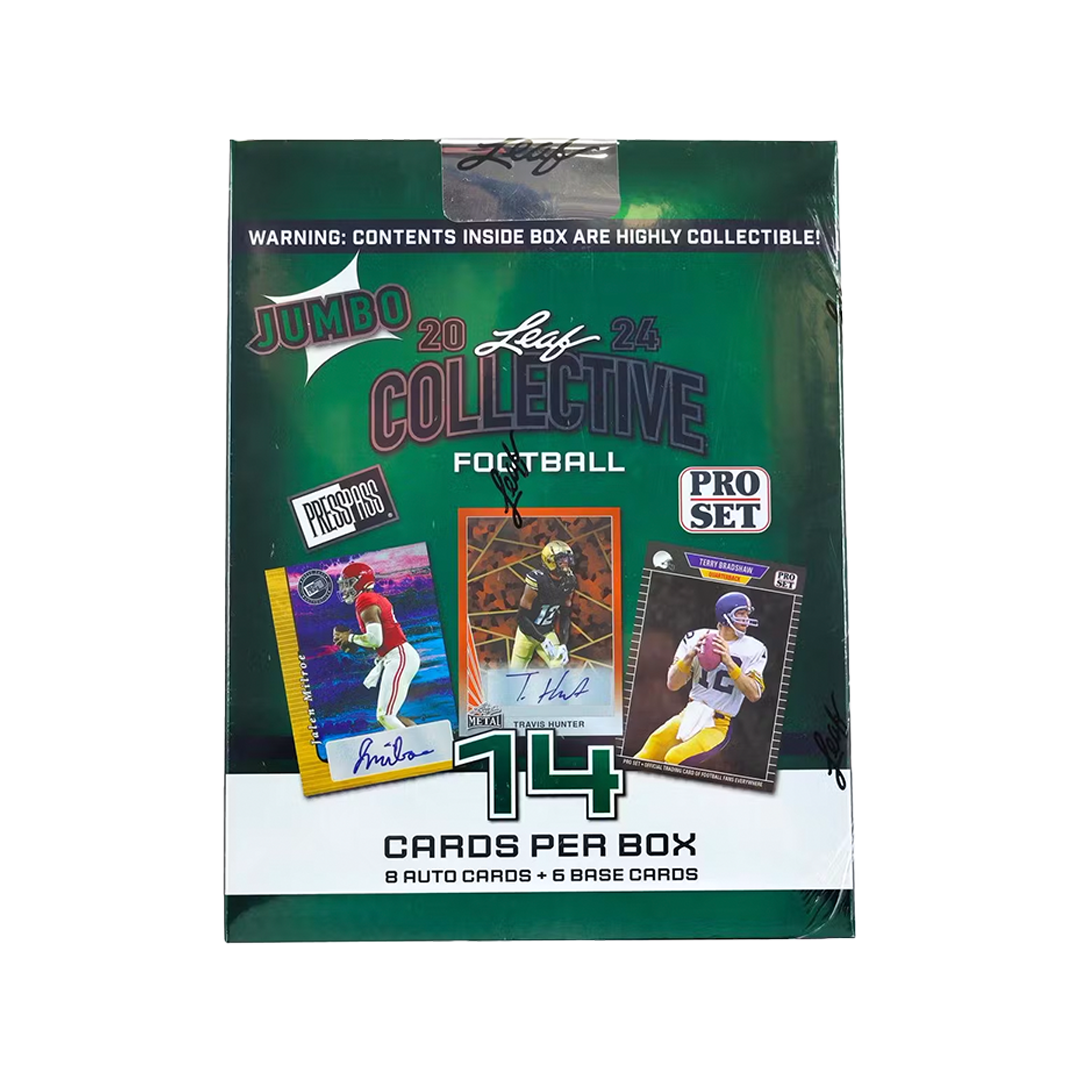 2024 Leaf Collective Football Jumbo Box-1