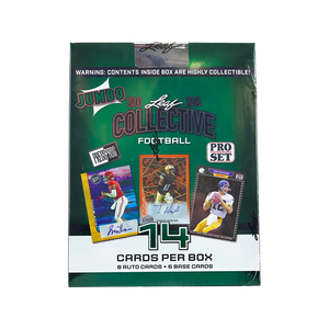 2024 Leaf Collective Football Jumbo Box