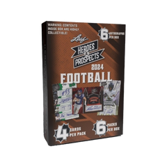 2024 Leaf Heroes & Prospects Football Hobby Box-1