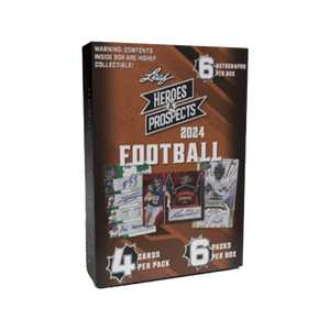 2024 Leaf Heroes & Prospects Football Hobby Box