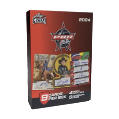 2024 Leaf Metal PBR Professional Bull Riders Hobby Box-1