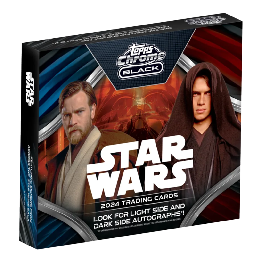 2024 Topps Star Wars Chrome Black Hobby Box-1