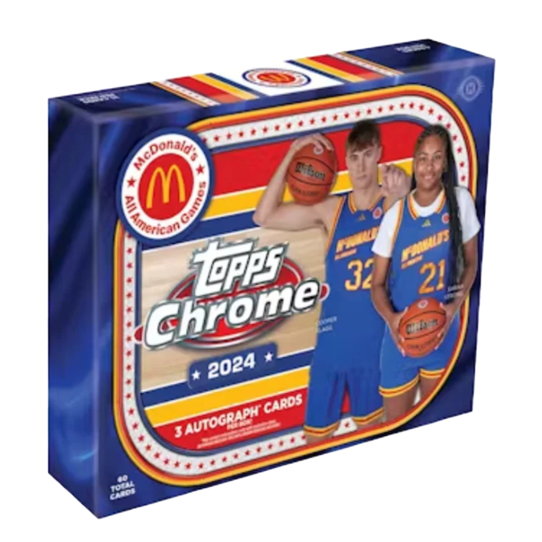 2024 Topps Chrome McDonald's All American Basketball Hobby Box-1