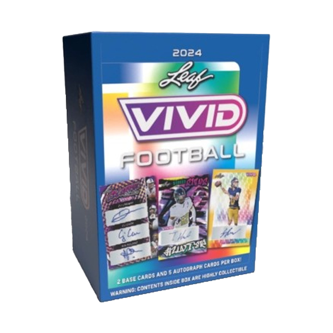2024 Leaf Vivid Football Hobby Box-1
