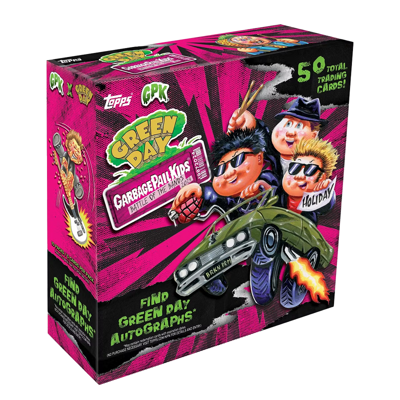 2024 Topps Garbage Pail Kids Battle of the Bands - Green Day Hobby Box-1