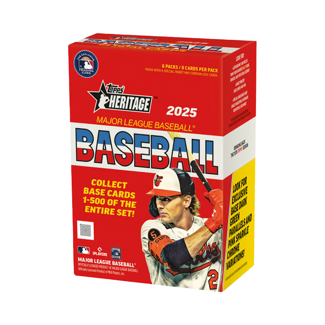 2025 Topps Heritage Baseball Blaster Box