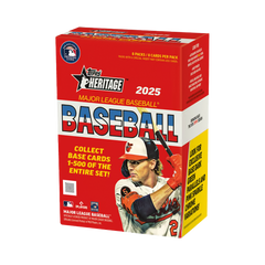 2025 Topps Heritage Baseball Blaster Box-1