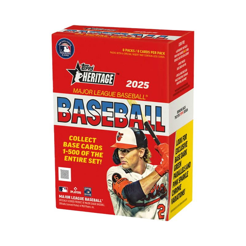 2025 Topps Heritage Baseball Blaster Box-1