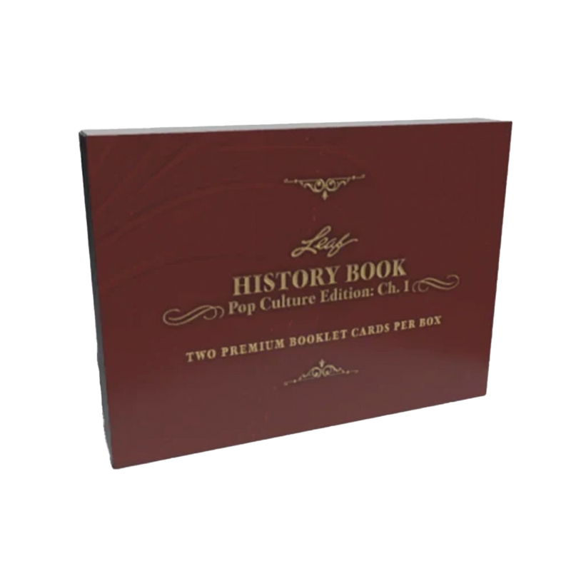 2024 Leaf History Book Pop Culture Edition: Chapter 1 Hobby Box-1