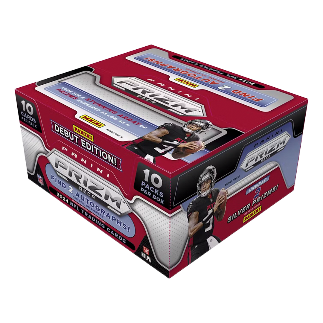 2024 Panini Prizm Deca Football Hobby Box-1
