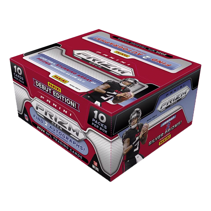 2024 Panini Prizm Deca Football Hobby Box-1