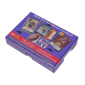 2024 Leaf Pro Set Metal Football Hobby Box
