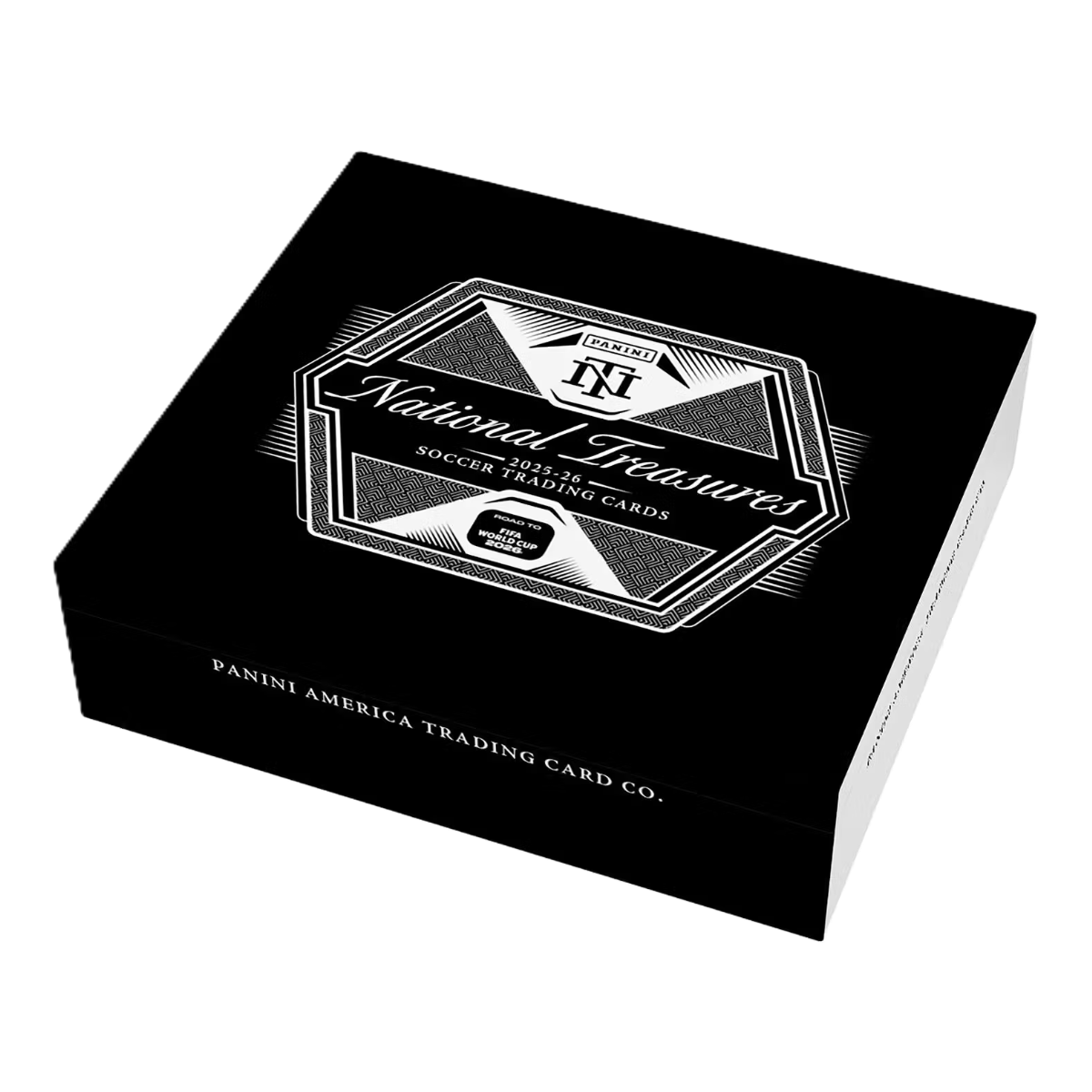 2025/26 Panini National Treasures Road to FIFA World Cup Soccer Hobby 4-Box Case