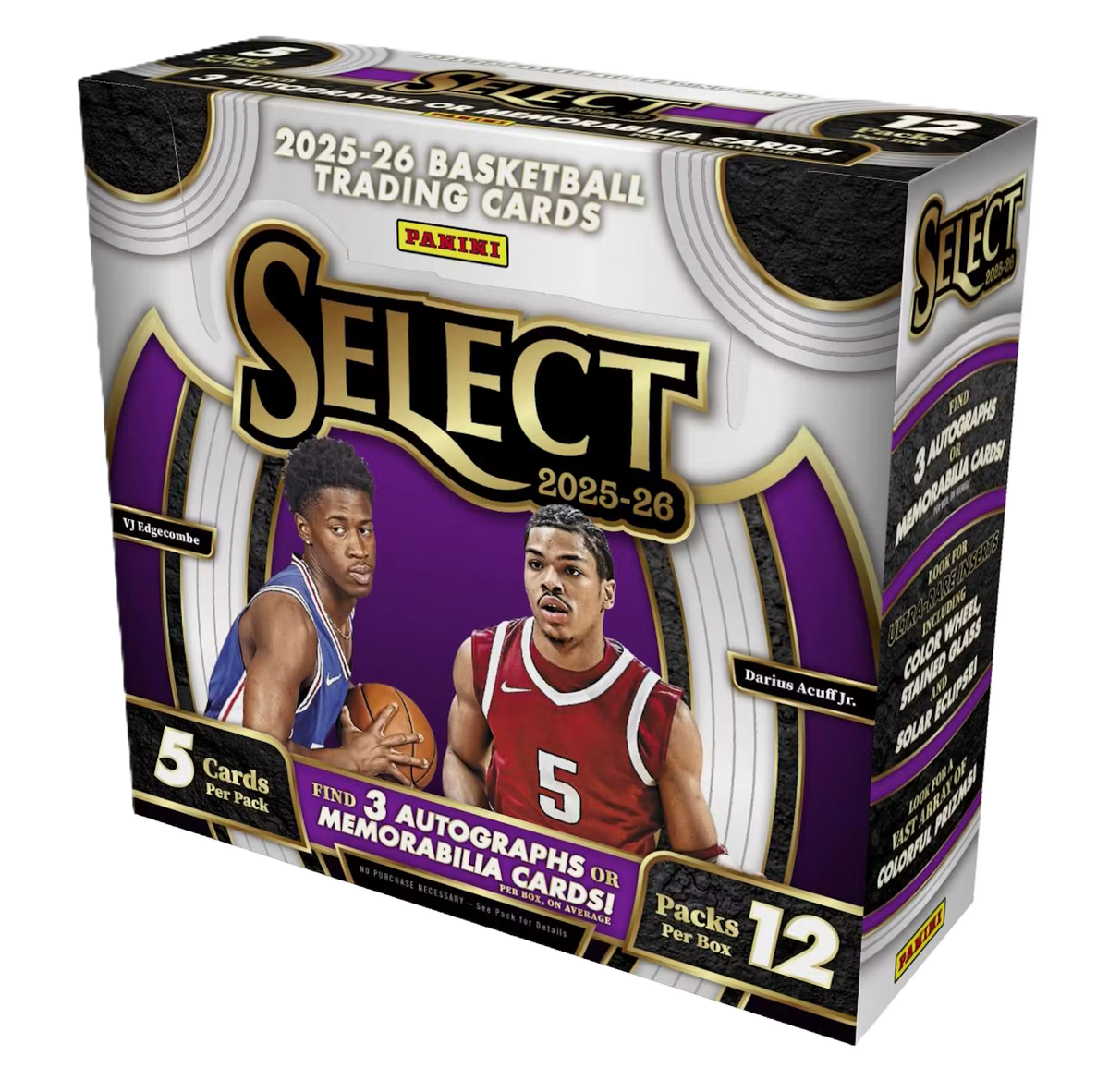 2025-26 Panini Select Basketball Hobby Box