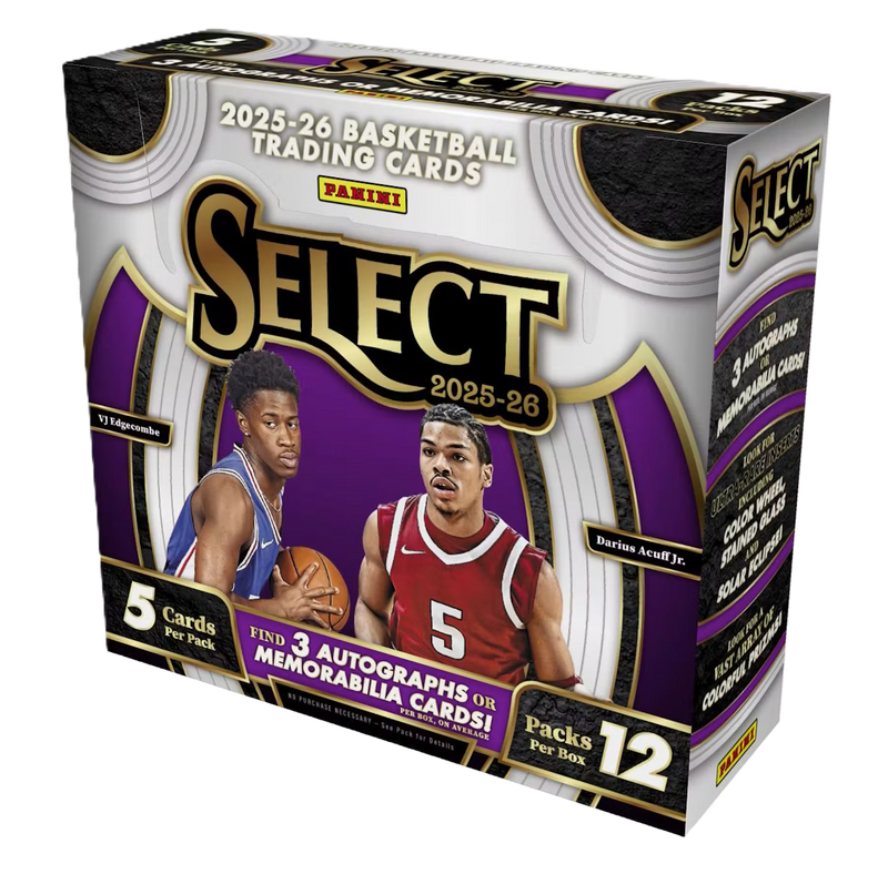 2025-26 Panini Select Basketball Hobby Box