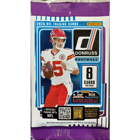 Product 2025 Panini Donruss Football Retail Pack Link