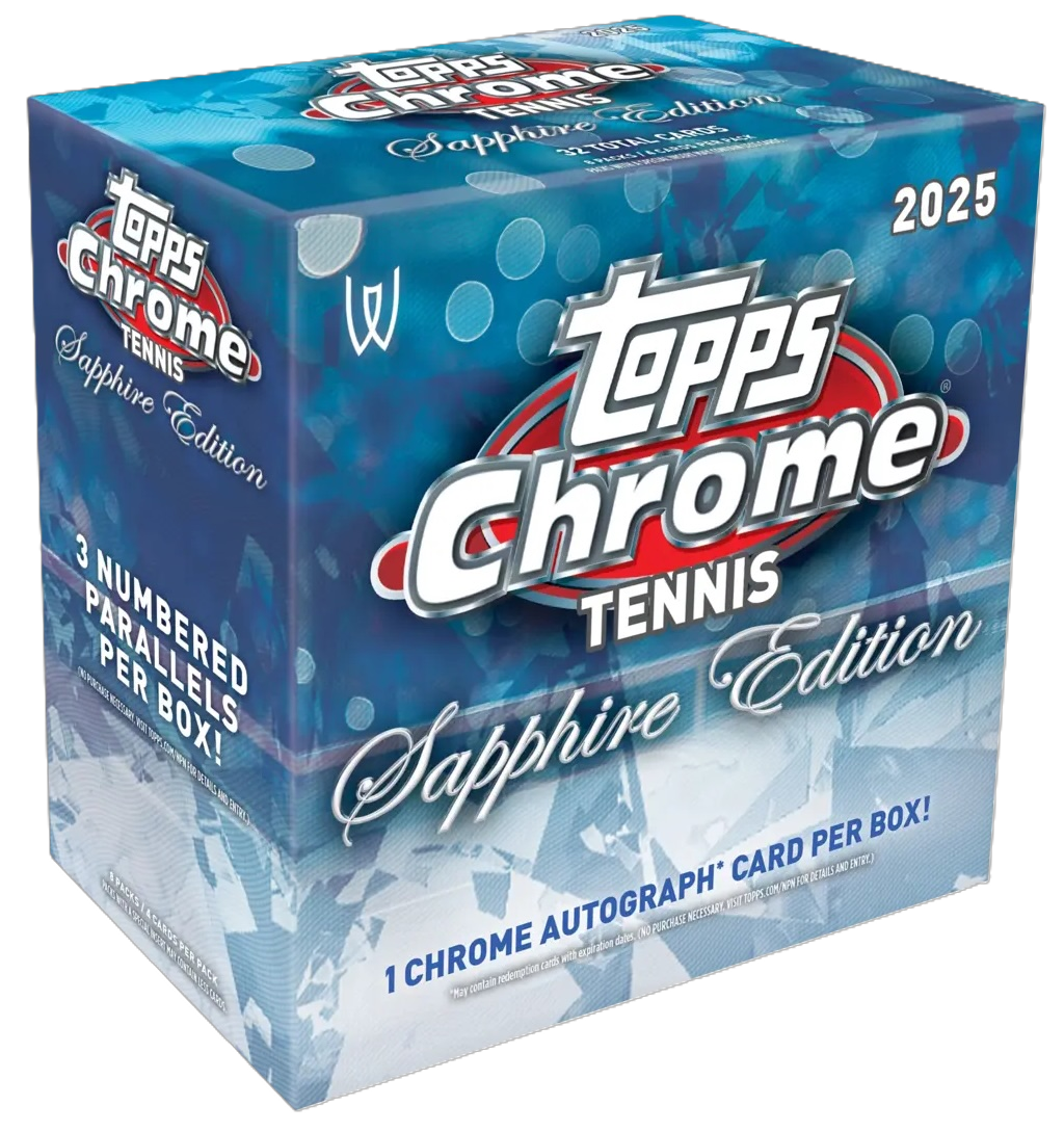 2025 Topps Chrome Tennis Sapphire Edition Hobby Box-1