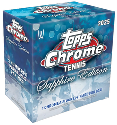 2025 Topps Chrome Tennis Sapphire Edition Hobby Box-1