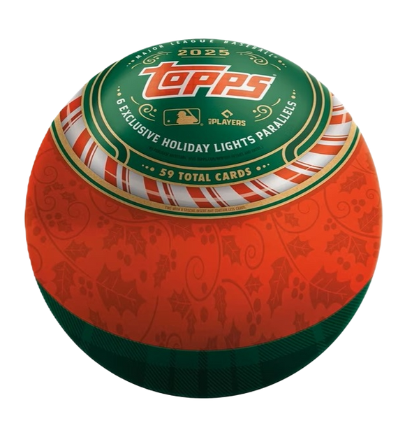 Product 2025 Topps Holiday Baseball Tin Link
