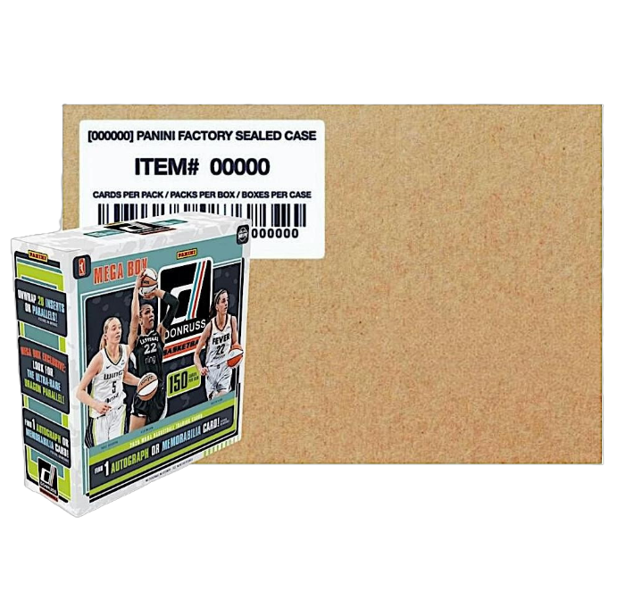 2025 Panini Donruss WNBA Basketball Mega 20-Box Case
