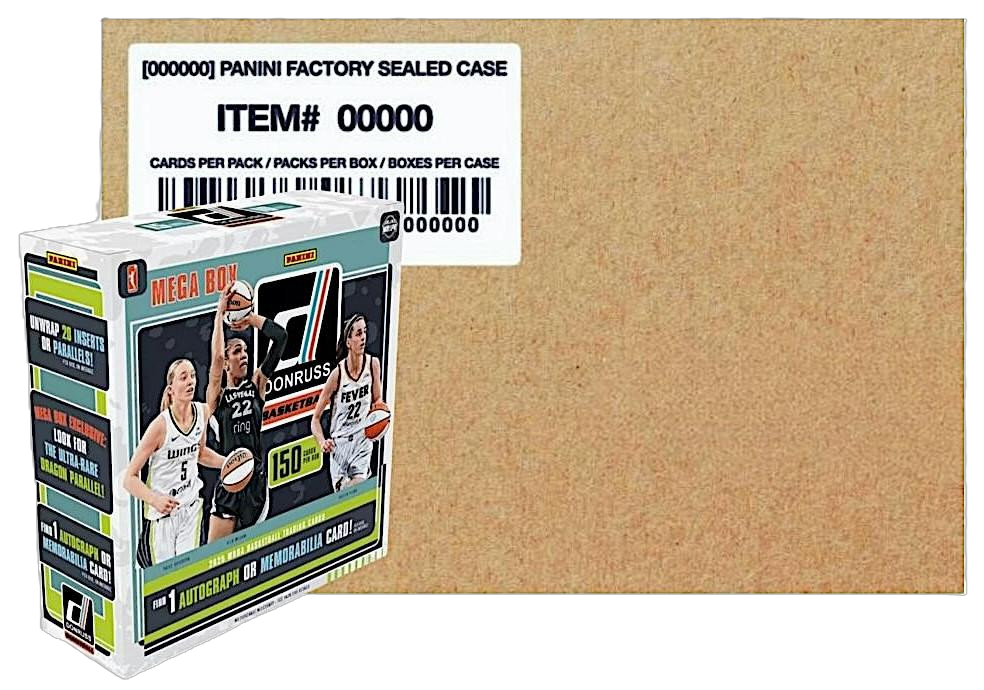 2025 Panini Donruss WNBA Basketball Mega 20-Box Case