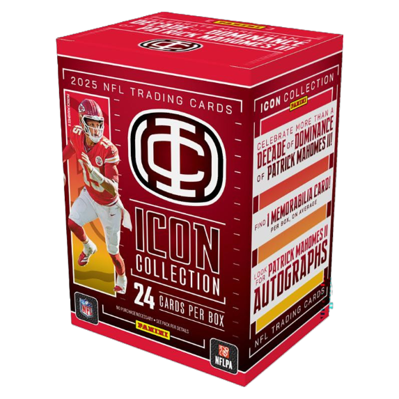 2025 Panini Authentically Mahomes Icon Collection Football Blaster Box
