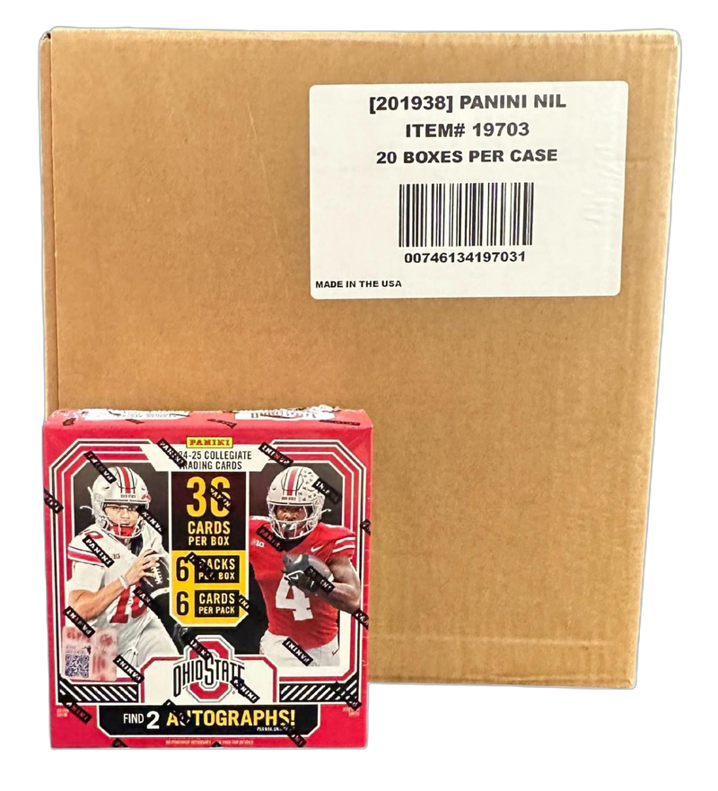2025 Panini NIL The Ohio State University Hobby 20-Box Case-1