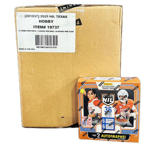 2025 Panini NIL Texas Longhorns Hobby 20-Box Case