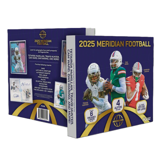 2025 Pulse Meridian Football Hobby Box-1