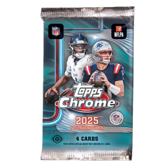 2025 Topps Chrome Football Hobby Pack-1