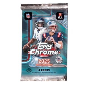 2025 Topps Chrome Football Hobby Pack