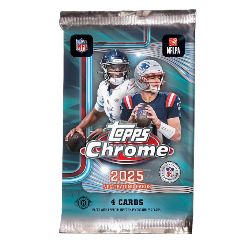 2025 Topps Chrome Football Hobby Pack-1