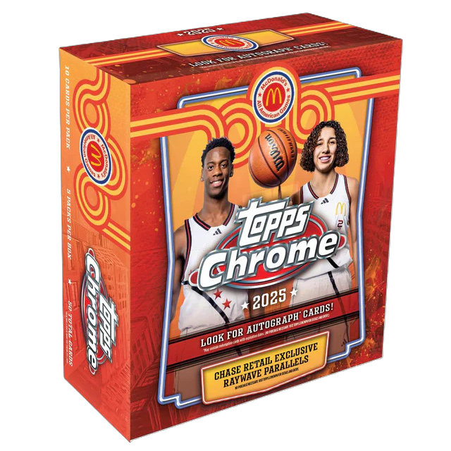 2025 Topps Chrome McDonalds All American Basketball Mega Box-1