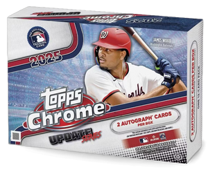 2025 Topps Chrome Update Series Baseball Delight Box