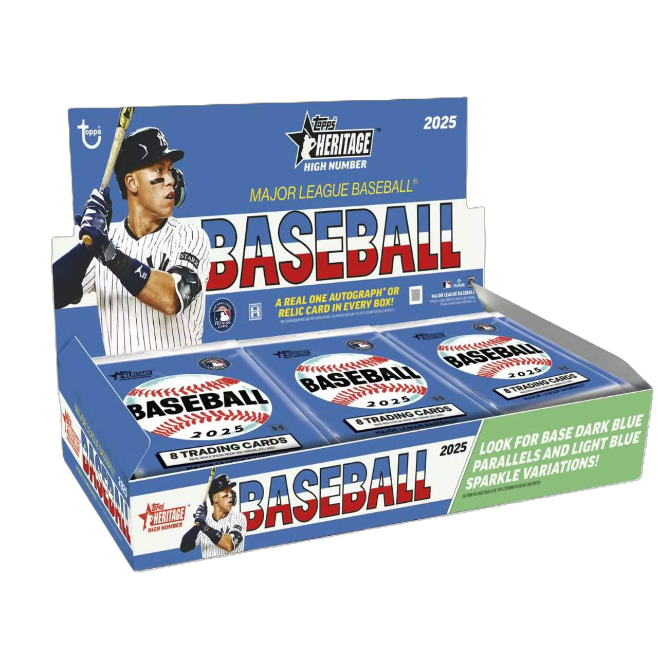 2025 Topps Heritage High Number Baseball Hobby Box-1