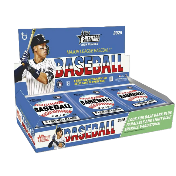 Product 2025 Topps Heritage High Number Baseball Hobby Box **PRESALE** Link