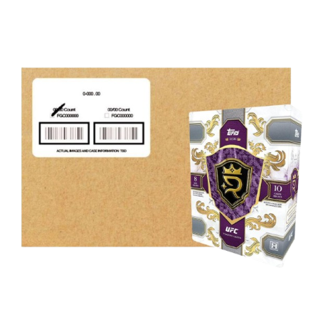 2025 Topps Royalty UFC Hobby 4-Box Case