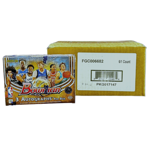 2025/26 Bowman Basketball Delight 6-Box Case