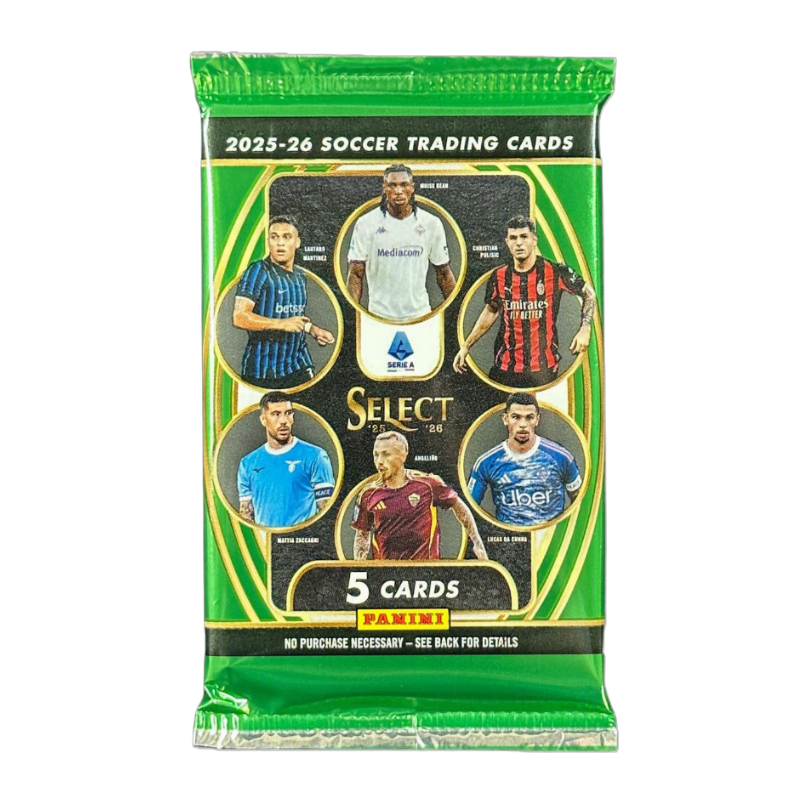 2025/26 Panini Select Serie A Soccer Hobby Pack-1