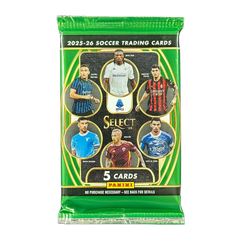 2025/26 Panini Select Serie A Soccer Hobby Pack-1