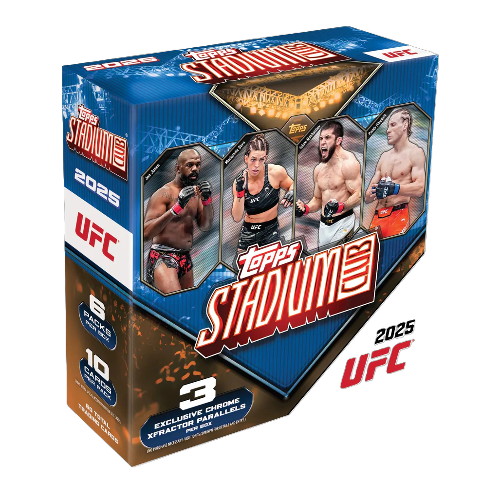 2025 Topps Stadium Club UFC Mega Box