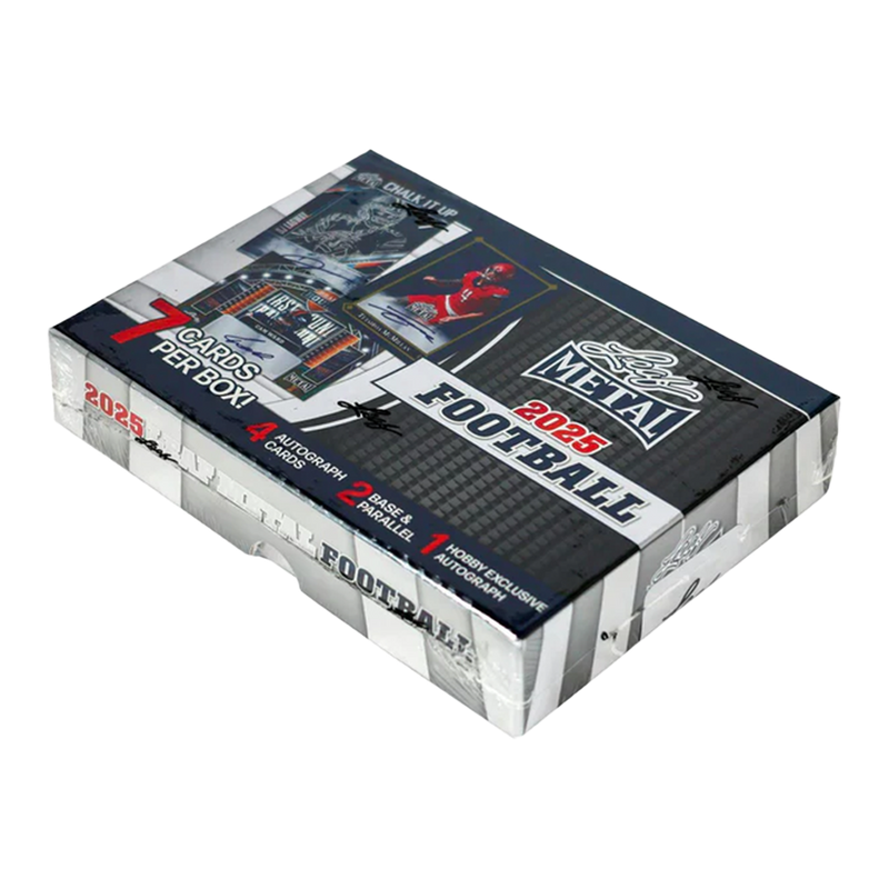2025 Leaf Metal Football Hobby Box-1