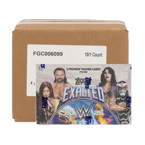 2025 Topps WWE Exalted Wrestling Hobby 10-Box Case