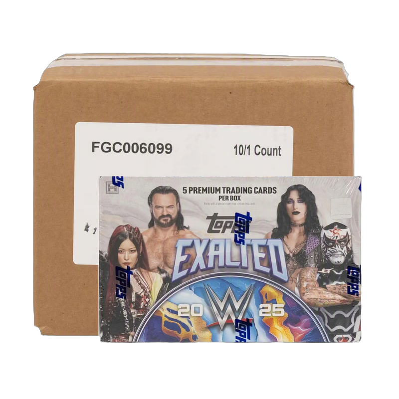 2025 Topps WWE Exalted Wrestling Hobby 10-Box Case-1
