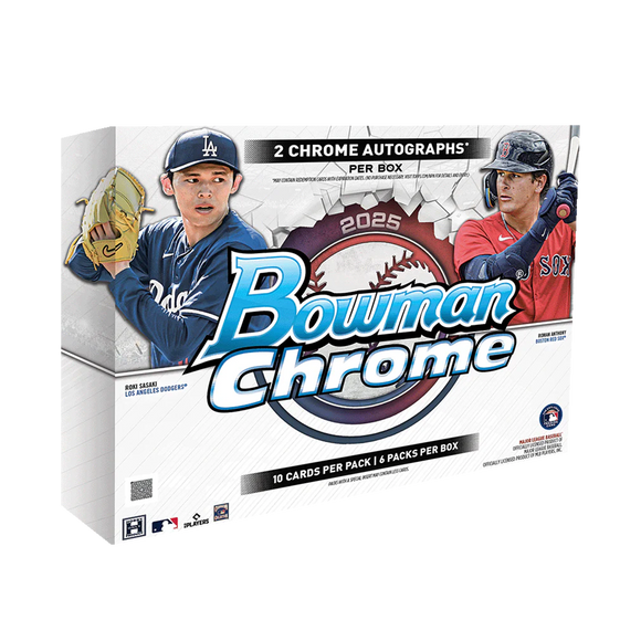 2025 Bowman Chrome Baseball Hobby Box
