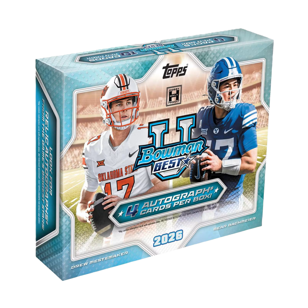 2026 Bowman University Best Football Hobby Box